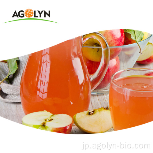 健康的な飲み物天然純粋な濃縮アップルジュース